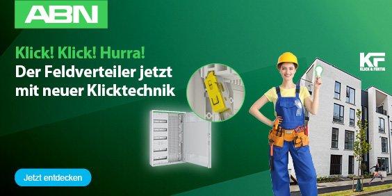ABN Feldverteiler mit Klicktechnik