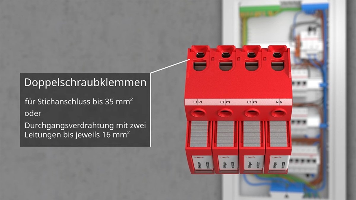 DEHNguard MD - Mehr Anschlussfreiheit durch Doppelschraubtechnik