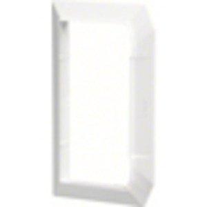 Wandanschlussblende für Geräteeinbaukanal