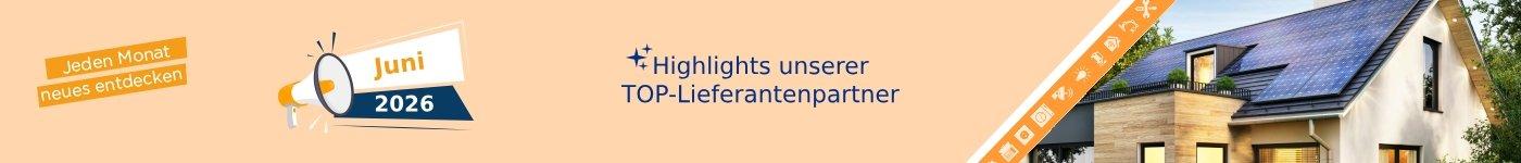 Entdecke die Top Lieferanten im Juni