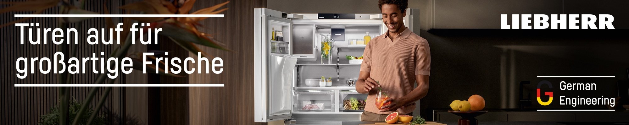 French-Door-Kühl-Gefrierkombinationen von Liebherr 