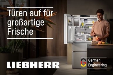 French-Door-Kühl-Gefrierkombinationen von Liebherr 