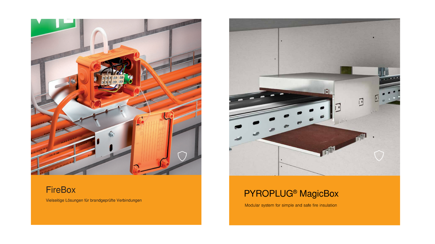 Prospekte und Produktblätter