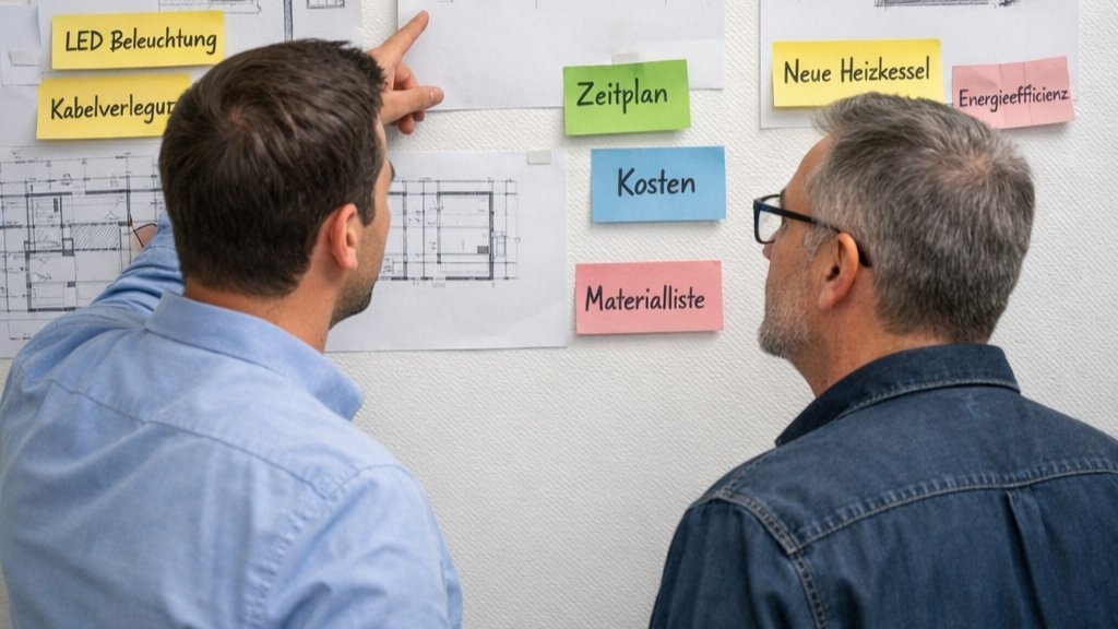 Ansatz KNX: Erstgespräch zur Ermittlung von Anforderungen und Umfang