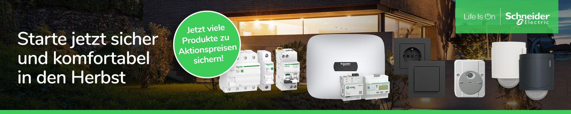 Schneider Electric Herbstaktion