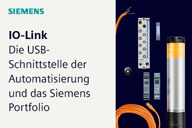 Siemens IO Link - Die USB-Schnittstelle der Automatisierung und das Siemens Portfolio