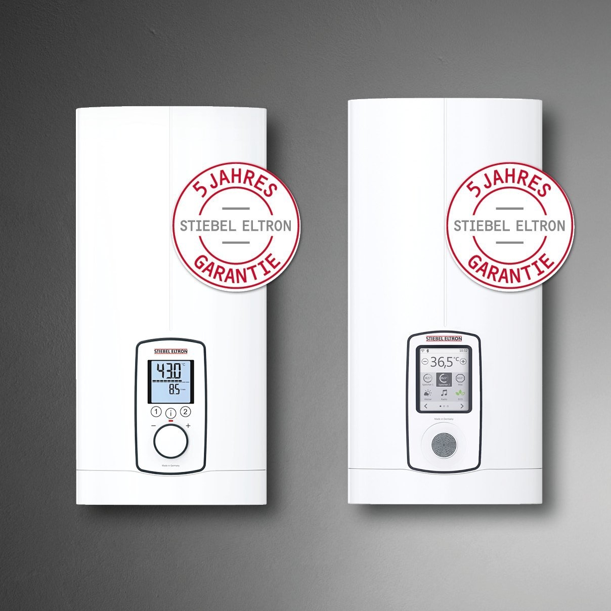 Neue Garantieverlängerung für STIEBEL ELTRON Premium-Durchlauferhitzer