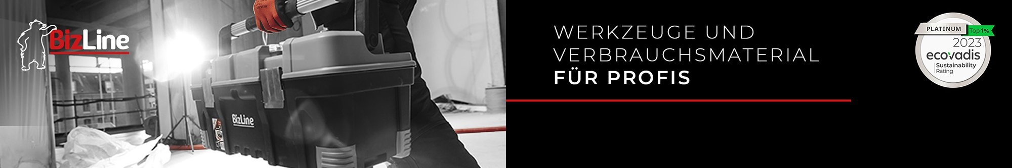Bizline - Werkzeuge und Verbrauchsmaterial für Profis