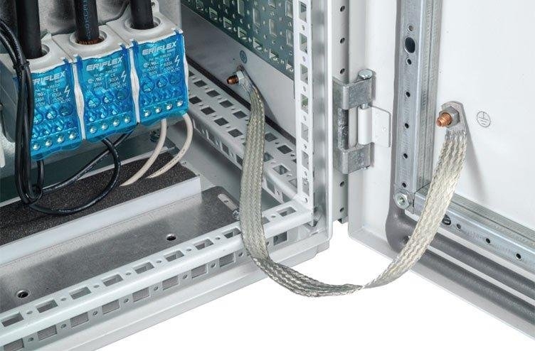 Verzinnte Erdungs- und Ver­bindungs­bänder