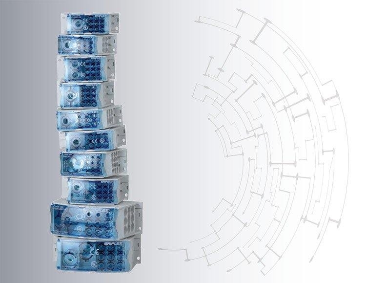 Kleinverteiler Anschlußklemmen Universalklemmen