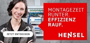 Hensel - N-Trennklemmen für normkonforme Insolationsmessung
