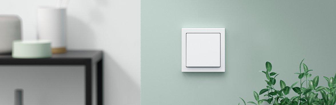 Future linear® schakelaar van ABB Busch-Jaeger voortaan gemaakt van biobased materiaal