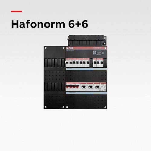 Ontdek Hafonorm 6+6 in Rexel's assortiment installatiekasten en verdeelinrichtingen