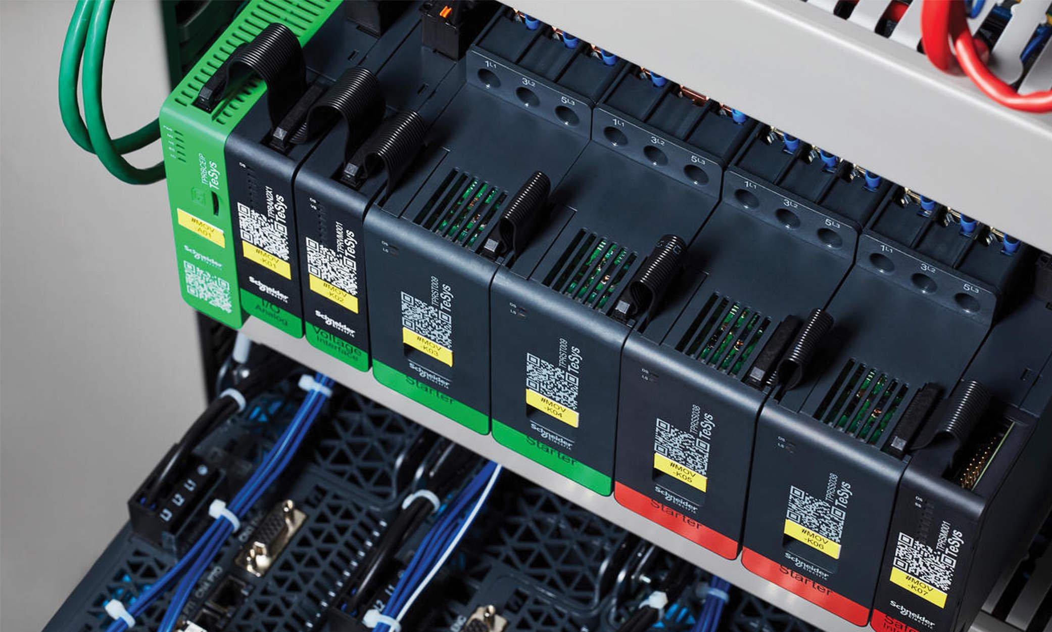 TeSys island van Schneider Electric is de volgende generatie motorbesturing/vermogenssturing.