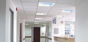 Innovatieve verlichting van Signify die daglicht naar binnen brengt