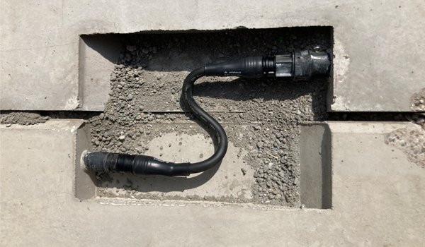 Isolectra RST technologie - kabel in muur