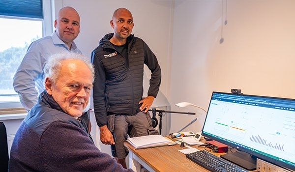 De betrokkenen bij de technische installatie