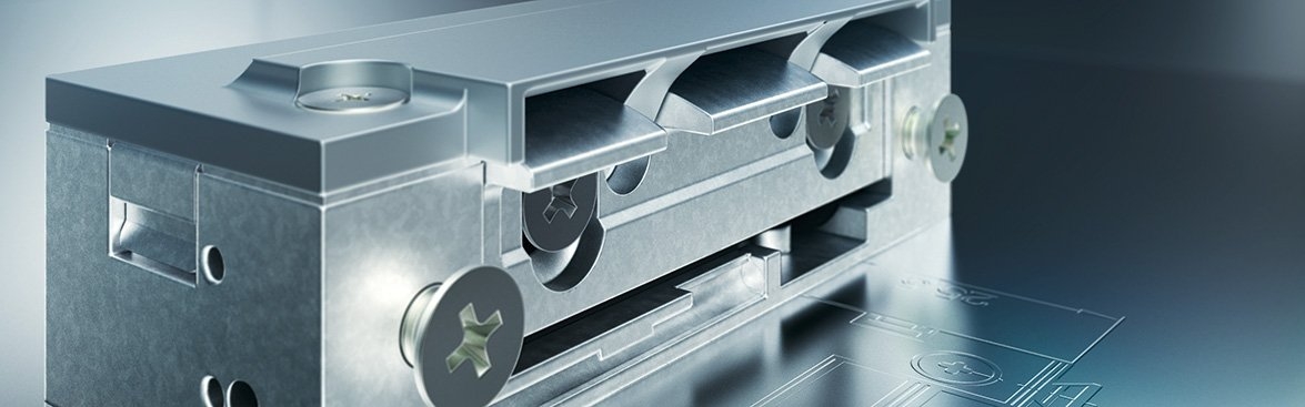 118-serie deuropener van ASSA ABLOY zilver kleurig