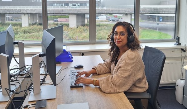 Monika Ramautar bij Rexel