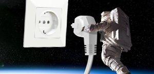 Laadstations in parkeergarage met de Wieland vlakkabel