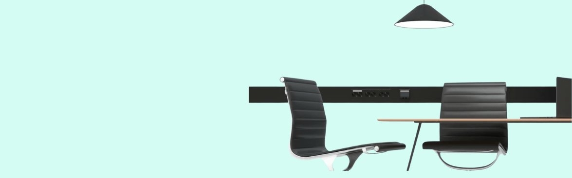 lichtblauwe achtergrond met de wandgoot van Stago