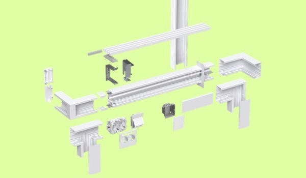 De stago wandgoot installatie