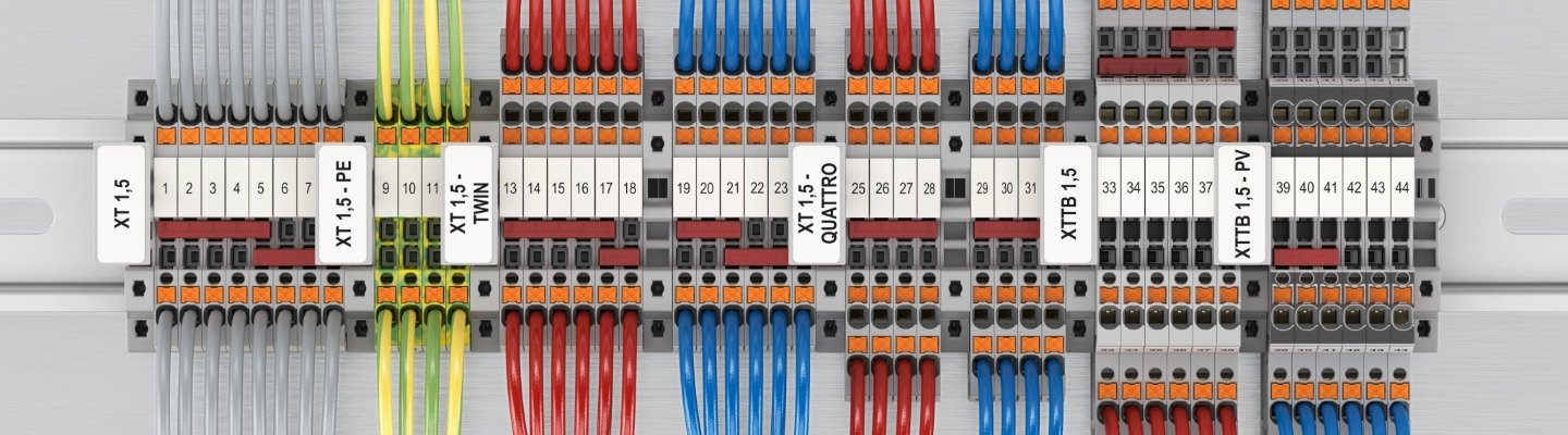 Push-X installatie van Phoenix contact