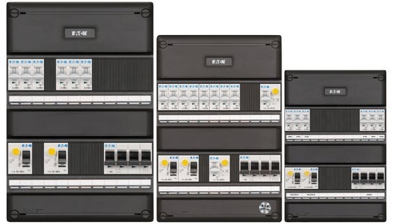 Systeem 55 groepenkasten van Eaton