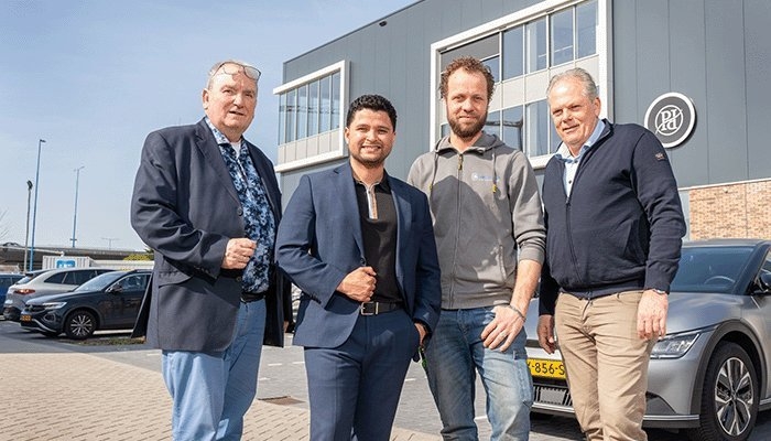 Edgar Salazar van Rexel, Ronald Polderman van 100% KANTOOR, Henny Ommerth van Wasco