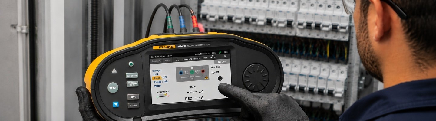 Fluke 1670 installatietester