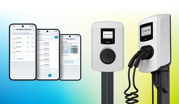 Alfen laadstations en laadpalen en app 