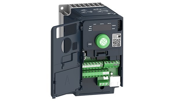 Binnenkant Schneider Electric Altivar HVAC driver