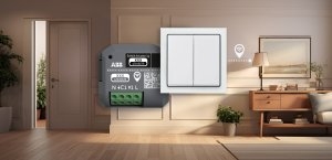 Smart Switch module en schakelaar van Busch en Jaeger