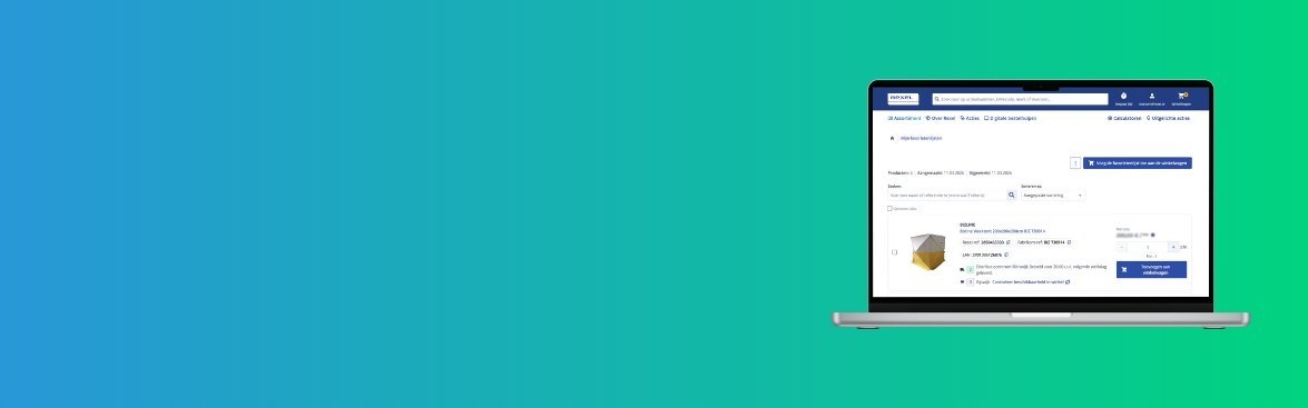 Vernieuwde productdetailpagina en bestellijsten bij Rexel