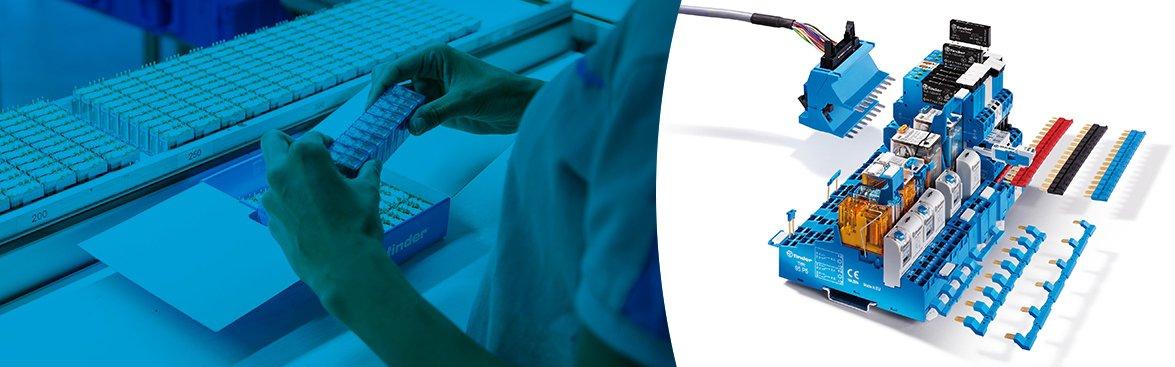 Ontdek de Finder serie 38, 39, 4C, 48 en 58 interfacerelais bij Rexel Nederland