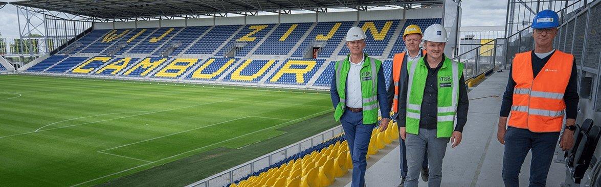 Elektrotechnische installatie voor nieuw stadion SC Cambuur
