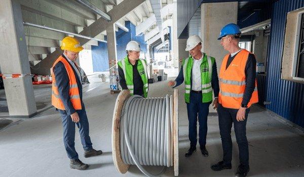 Draka B2ca kabel voor nieuw stadion SC Cambuur