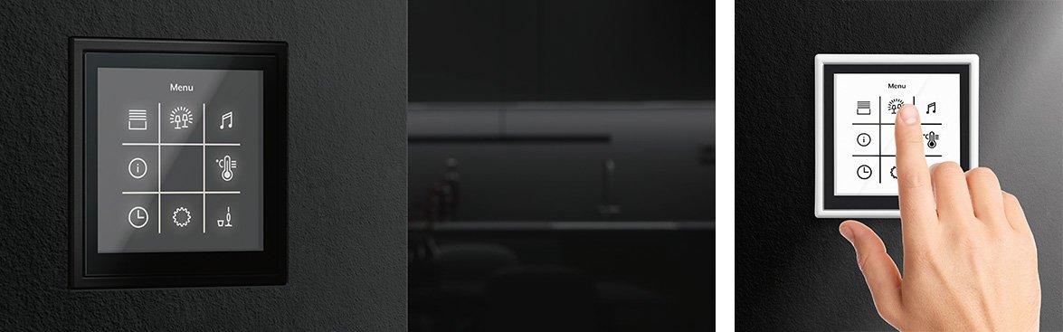 De compacte en veelzijdige JUNG KNX ruimtecontroller