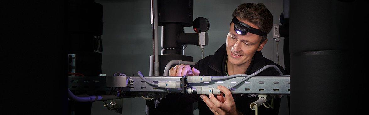 IPD-installatiesysteem met push-in-aansluiting van Phoenix Contact