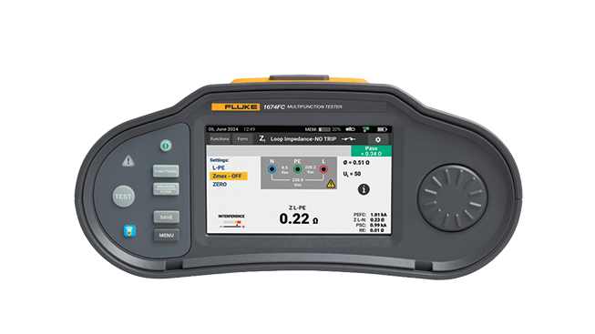 Fluke 1670-serie multifunctionele installatietesters