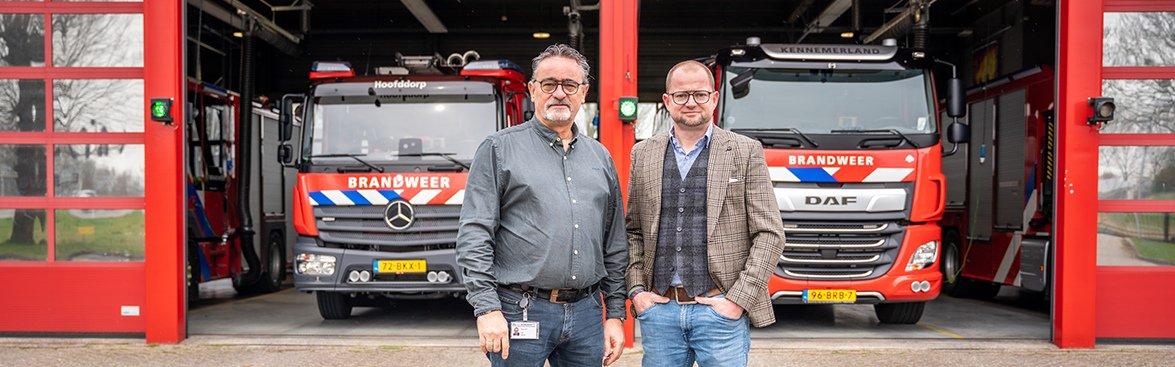 Vernieuwing van lichten in verschillende brandweer kazernes