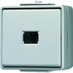 Taster - Taster 10 AX 250 V ~ Schließer 1-polig ohne Symbol grau - 631W