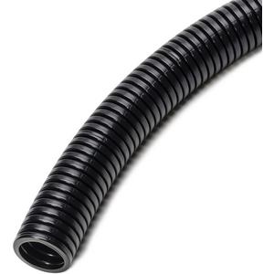 Kunststoff-Wellschlauch - flexibler Kabelschutzschlauch leicht gewellt schwarz 50m - 023657