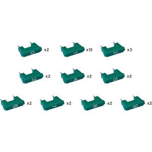 Bussystem-Zutrittskontrolleinrichtung - Konfigurations-Set bis 20 Hausst. 2-Draht - 306065