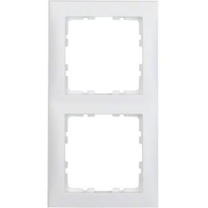 Abdeckrahmen - Abdeckrahmen 2-fach S.1 polarweiß / matt - 10129909