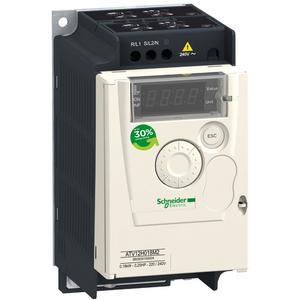 Frequenzumrichter =< 1 kV - Frequenzumrichter Altivar12 IP20 0,37KW 1X240V C ATV12H037M2 - ATV12H037M2
