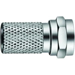 Koax-Steckverbinder - F-Aufdrehstecker 0 - 2400 MHz für Kabel Durchm. ca. 7,0mm - 350258