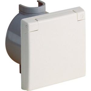 Perilex-Steckdose - PERILEX-UP-Steckdose mit Wanddose 16A IP44 weiß - 2451510