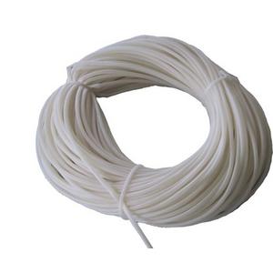Kabelisolierschlauch - Silikon Isolierschlauch 8 x 0,7 mm bis 180 Grad naturfarben - L8005