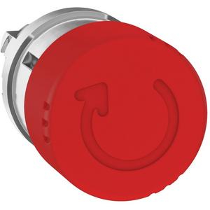 Frontelement für Pilztaster - NOT-AUS Rastung Ø 30mm rot ZB4-BS834 - ZB4BS834